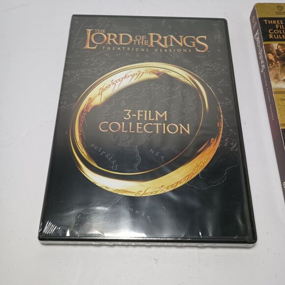 Lord Of The Rings Trilogy 3-Film Collection DVD 2012 New Sealed W/ Slipcover - Picture 13 of 13
